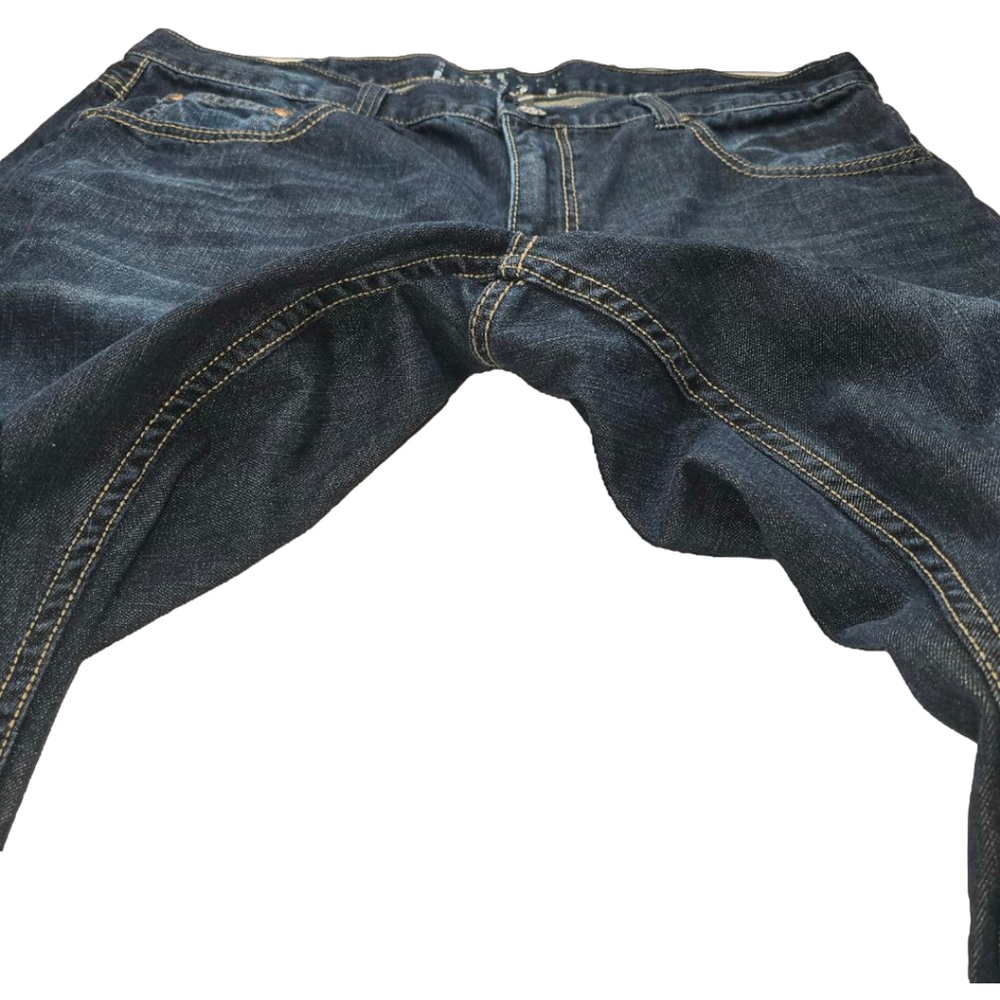 Buckle 1897 Bootcut Jeans Mens 38x30 Dark Wash Western Embroidered Denim - Picture 10 of 12